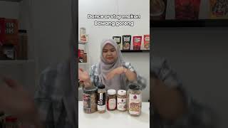 Dance or stop trend Jadi pilih ngga makan bawang goreng atau joget MakanBarengNion [upl. by Dylana]