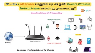 Benefits of Guest Zone  Guest Access Wireless Networks with TPLink amp MI Router  Protect Network [upl. by Yesdnyl1]