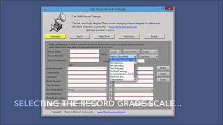 Features of the 78rpm Record Cataloger software [upl. by Nawor]