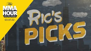 Ric’s Picks RDA vs Moicano Should Have Been Stopped by Corner  The MMA Hour [upl. by Anelehs]