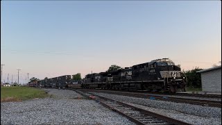 NS 282 coming north through Cordele GA  042624 [upl. by Eirroc928]