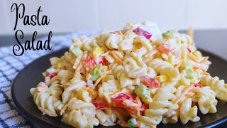 Quick and delicious PASTA SALAD RECIPE  ready in 20 minutes [upl. by Darum529]