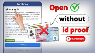 How to solve facebook upload your id problem  upload your id to facebook [upl. by Pellet]