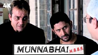 Munna Bhai amp Circuit BEST COMEDY SCENES From Munna Bhai MBBS  Sanjay Dutt Arshad Warsi [upl. by Shulins641]