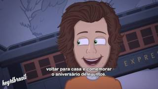 Legendado The Adventurous Adventures of One Direction 3  Parte 3 [upl. by Nathanael706]