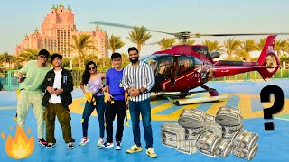 Helicopter Ride In Dubai with Indias Richest YouTuber  Ft SlayyPointOfficial 🔥🔥🔥 [upl. by Nahtanaj]