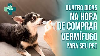 VERMIFUGO PARA CACHORRO 4 DICAS BÁSICAS ANTES DE COMPRAR [upl. by Leifeste]