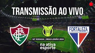 Fluminense X Fortaleza 22112024 34ª Rodada Brasileirão 2024 Ao vivo e com imagens [upl. by Hardy]