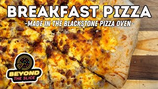 Breakfast Pizza in the Blackstone E Series Pizza Oven [upl. by Feodora593]