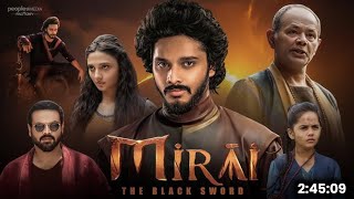 Mirai Full Movie In Hindi Dubbed  Teja Sajja Ritika Nayak Manoj Kumar Manchu  Review and Facts [upl. by Eima]