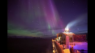 POLARLICHTER AUF AIDA MAR 4K  AM 2303  24032023 [upl. by Lietman]