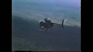 US Army OH6A Cayuse in action over Vietnam [upl. by Berhley177]