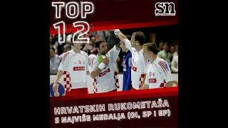 Hrvatski rukometaši s najviše medalja [upl. by Bluma]