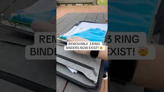 Removable 3 ring binders now exist 🤯schoolsupplies shorts schoollife [upl. by Aneela]