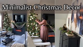 Minimalist Christmas Decor Minimalism [upl. by Chandra]