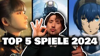 Meine TOP 5 Spiele 2024 [upl. by Pettit158]