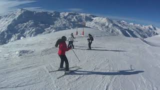 Les 3 Valles amazing skiing [upl. by Thadeus]