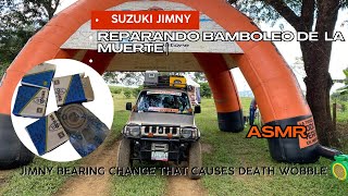 Cambio Rodamiento Charnelas Jimny Bamboleo de la Muerte  Jimny Bearing Change Death Wobble [upl. by Inimod]