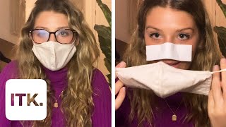 How to stop your glasses from fogging up when wearing a face mask [upl. by Mcgean]