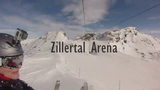 Zillertal Arena  Route to Gerlos [upl. by Ellenhoj]