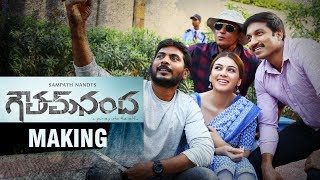 Goutham Nanda TELUGU Movie Making  Gopichand  Hansika  GouthamNanda [upl. by Yrmac]