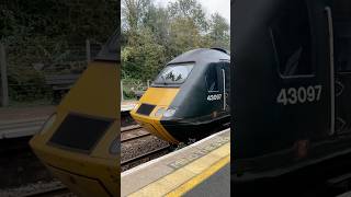 GWR class 43 Thrashing out of Liskeard station with the Plymouth to Penzance service 43097042 HST [upl. by Bauer644]