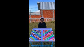 fun game challenge solving color ball sorting puzzle [upl. by Baxie214]