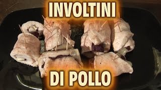 4K  COTTURA SOTTOVUOTO  INVOLTINI DI POLLO  SOUS VIDE ALLADIN [upl. by Etennaej]