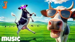 FUNNY COW DANCE 4│Cow Song amp Cow Videos 2024 Official video  funny dancing cow  gay  गाय नाचना [upl. by Dhu]