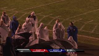 2017 Wausau East v Wausau West Football  Log Game [upl. by Lyontine]