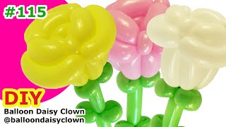 Balloon Flower  Rose TUTORIAL [upl. by Aeht]