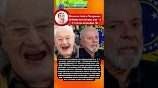 GOVERNO LULA E CONGRESSO DRIBLAM LEI ELEITORAL POR R 77 bi EM EMENDAS PIX I shorts [upl. by Seafowl]