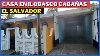 SE VENDE BONITA CASA EN ILOBASCO CABAÑAS EL SALVADOR [upl. by Im]