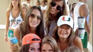 University of Miami Sigma Delta Tau 2014 Recruitment Slideshow [upl. by Bennir]