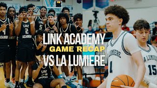 TOUGH LINK ACADEMY SQUADS TAKES ON LA LUMIERE AND 5 STAR DARIUS ADAMS IN AN INTENSE GAME IN KENTUCKY [upl. by Giddings440]