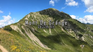 Mont de Grange  Massif du Chablais  Haute Savoie Randonnée [upl. by Greenwald]