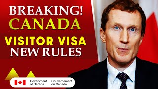 BREAKING Canada Visitor Visa New Rules  Canada Visitor Visa Latest Update [upl. by Ikin]