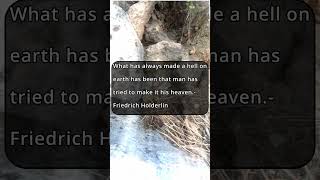 Motivational Quote On Expectations Of Heaven  Friedrich Holderlin motivation MotivationalQuote [upl. by Ydiarf]