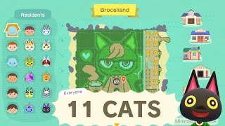 If You Have 11 Cat Villagers on Your Island in ACNH [upl. by Fabe]