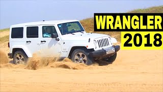 Jeep Wrangler Sahara 2018 4x4  Todo Terreno Sin Límites En La Playa [upl. by Oel]