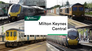 Trains at Milton Keynes Central WCML 22052023 [upl. by Cuda796]