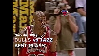 November 23 1996 Bulls vs Jazz highlights [upl. by Ailis]