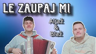 Aljaž in Blaž  Le zaupaj mi Ansambel Stil [upl. by Nevaeh]