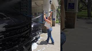 these ne chevys look so good what do yall think carwashing chevysilverado chevy wranglerjeans [upl. by Neraa]