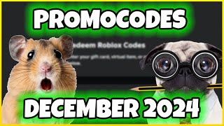 ✅NEW Roblox Promo Codes 🎁DECEMBER 2024 – Free Items⛄ [upl. by Imugem]