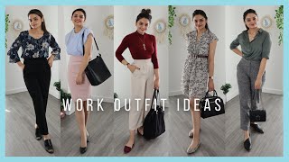 Workwear Outfit Ideas  Summer 2022 Office Lookbook [upl. by Bass]