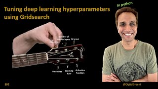 302  Tuning deep learning hyperparameters​ using GridSearchCV [upl. by Opalina296]