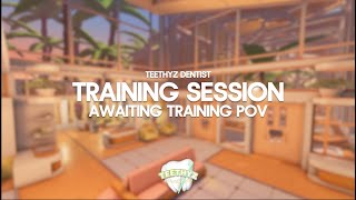 Teethyz Training  Awaiting Training POV Roblox [upl. by Nino]