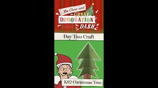 Christmas Tree Paper Craft KS2  Teachers Pet Advent 2024 [upl. by Anneyehc313]