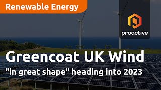 Greencoat UK Wind quotin great shapequot heading into 2023 [upl. by Nigel739]